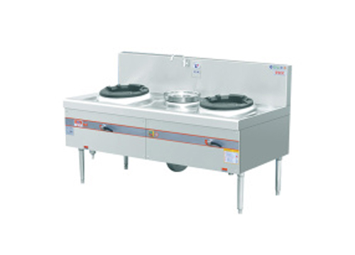 粤式免塘双炒双温灶