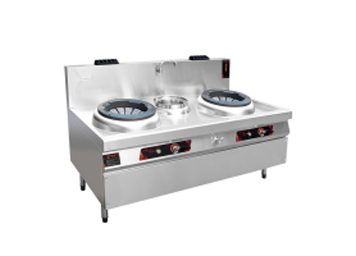 蒸小气炒灶-真小气双炒单温灶